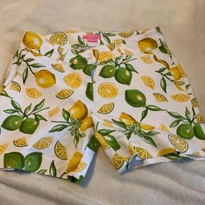 Lemon summer shorts